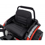 Elektrický traktor/bager - červený